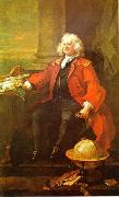 William Hogarth Portrait of Captain Thomas Coram Spain oil painting artist